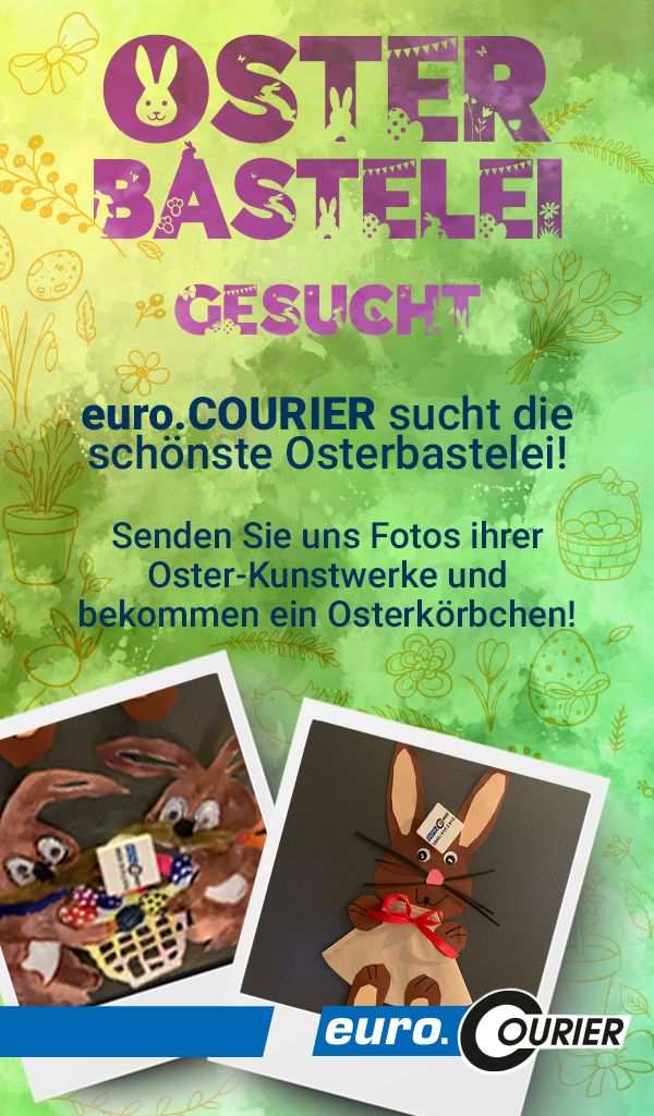 euro.COURIER sucht die schönste Osterbastelei oder Osterkunstwerk. Es gibt ein Osterkörbchen gewinnen.