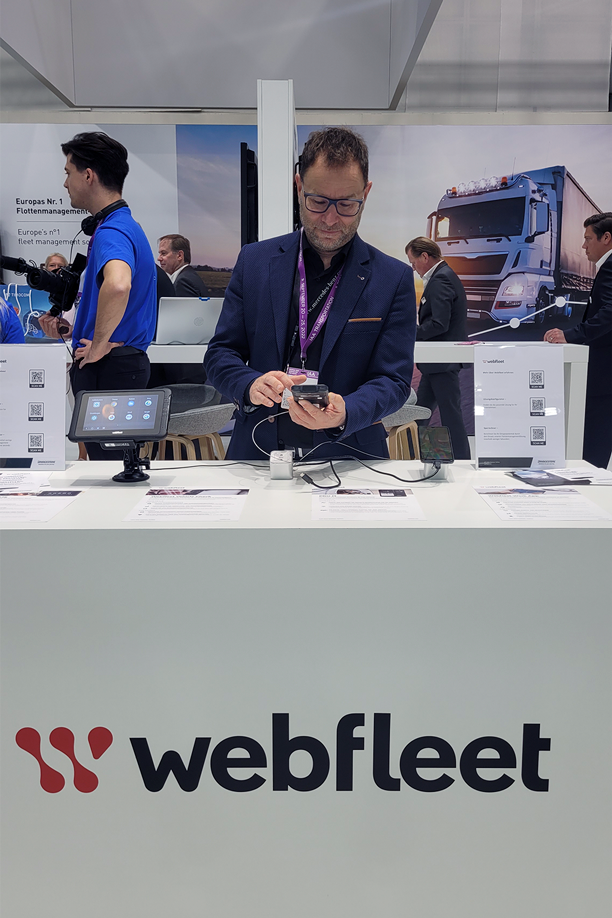 Webfleet ist seit vielen Jahren ein zuverlässiger Partner von ECL für die Telematikdienstleistungen im Bereich der Fahrzeugortung.