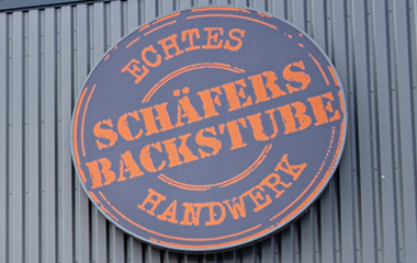 Logo Schäfers Backstube, echtes Handwerk